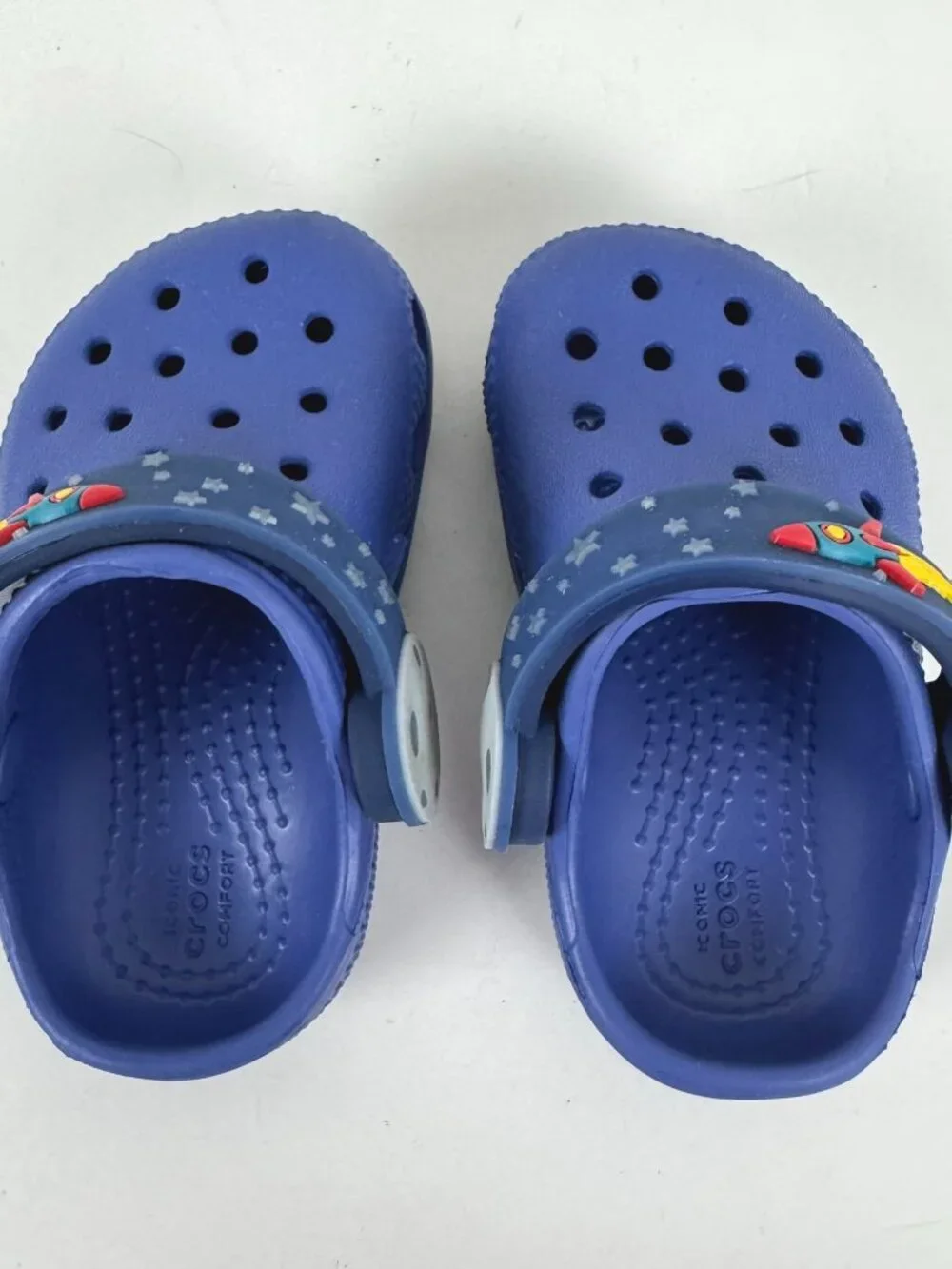 Crocs Space Clogs Kids' C4 Light Up Classic Imagination Lights Backstrap SA-67